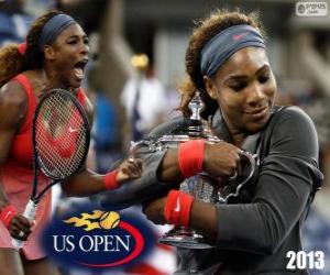 Puzzle Serena Williams 2013 ΗΠΑ Open πρωταθλητής